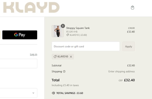 proof of working KLAYD discount codes KLAY✱✱✱