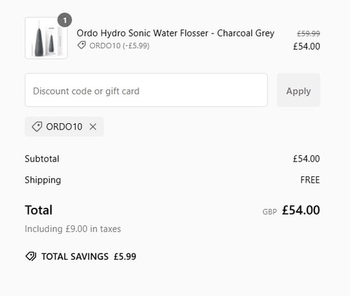 proof of working ORDO coupon code ORD✱✱✱