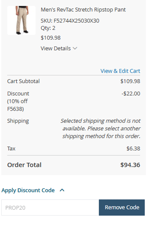 proof of working Propper discount codes PRO✱✱✱