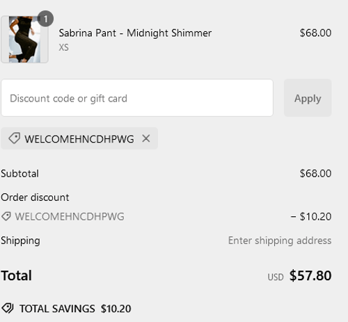 proof of working WRAY NYC discount codes WELCOMEHNCDHPWG
