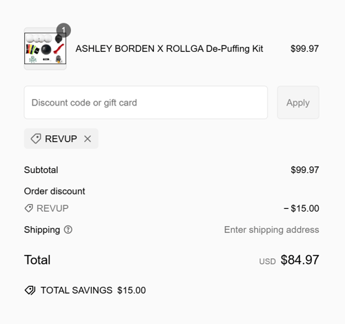 proof of working Rollga Foam Rollers coupon codes REVUP