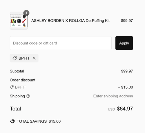 proof of working Rollga Foam Rollers coupon codes BPFIT