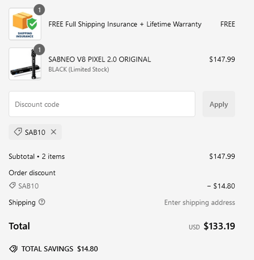 proof of working SABNEO discount codes SAB✱✱