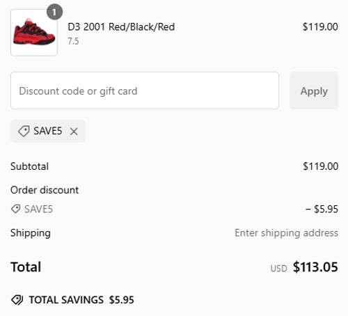 proof of working Osiris Shoes discount codes SAVE5