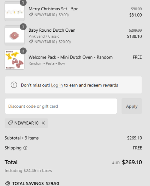 proof of working Crumble Cookware discount codes NEWYEAR10