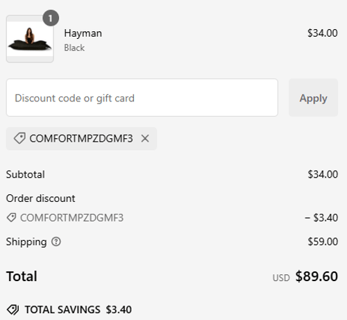 proof of working Bean Bags R Us coupon codes COMFORTMPZDGMF3