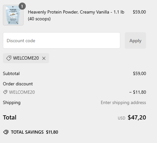 proof of working Nufyx coupon codes Welcome20