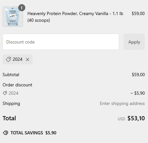 proof of working Nufyx coupon codes 2024