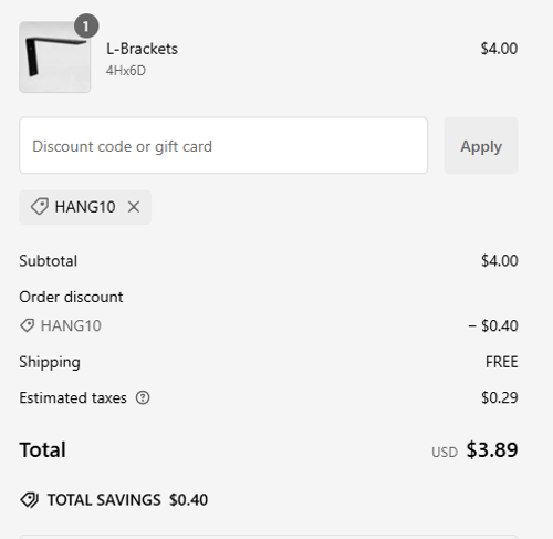 proof of working Urbandi discount codes Hang10