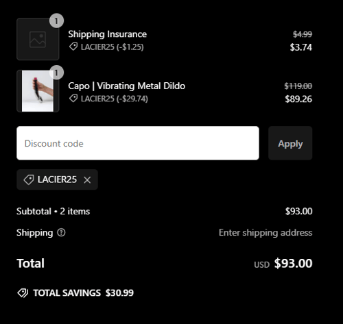 proof of working L'ACIER coupon codes LACI✱✱✱✱