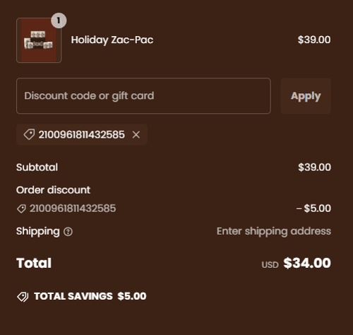 proof of working Zac's Sweet Shop coupon codes 2100961811432585