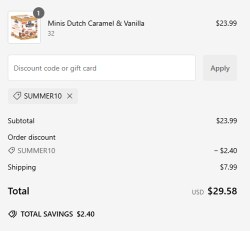 proof of working Rip Van coupon codes SUMMER10