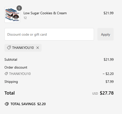 proof of working Rip Van coupon codes THANKYOU10