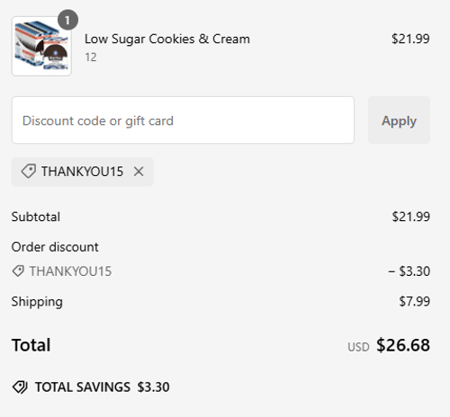 proof of working Rip Van coupon codes THANKYOU15