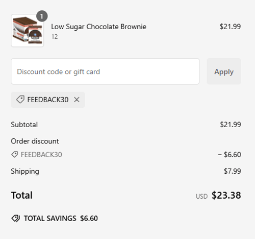 proof of working Rip Van coupon codes FEEDBACK30