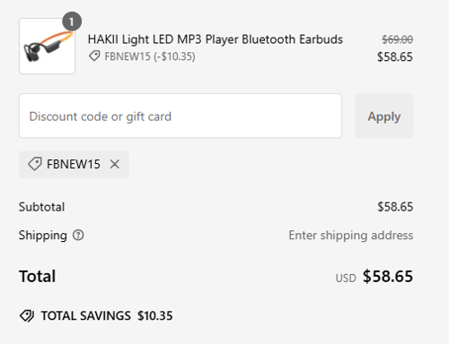 proof of working HAKII discount codes FBNE✱✱✱