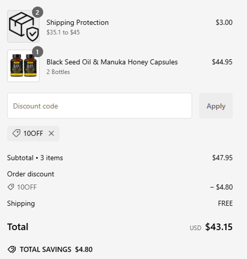 proof of working Sakoon Nutrition discount codes 10OFF