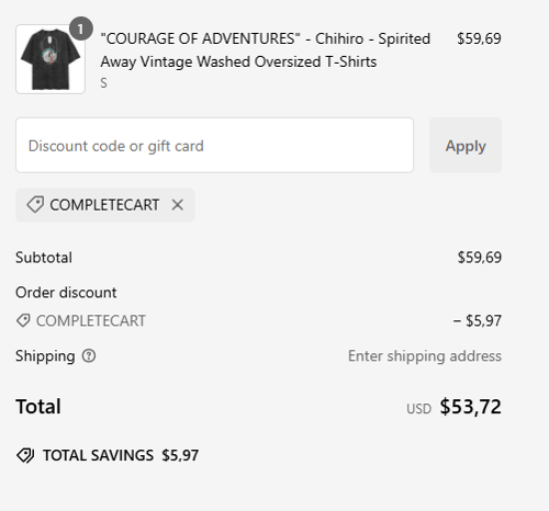 proof of working Alpha Weebs discount codes COMPLETECART