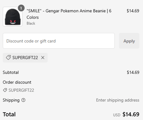 proof of working Alpha Weebs discount codes SUPERGIFT22