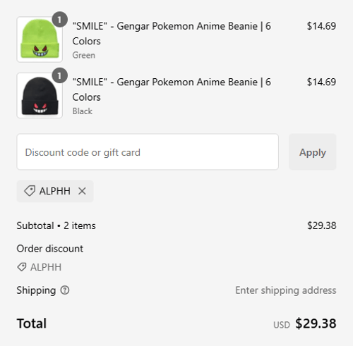 proof of working Alpha Weebs discount codes ALP✱✱