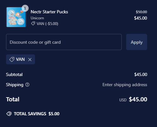 proof of working Nectr.Energy discount codes VAN