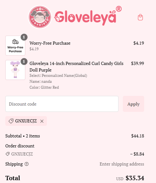 proof of working Gloveleya coupon codes gnxU✱✱✱✱