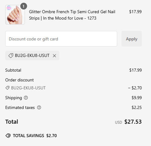 proof of working Danni & Toni coupon codes BU2G-EKU8-USUT