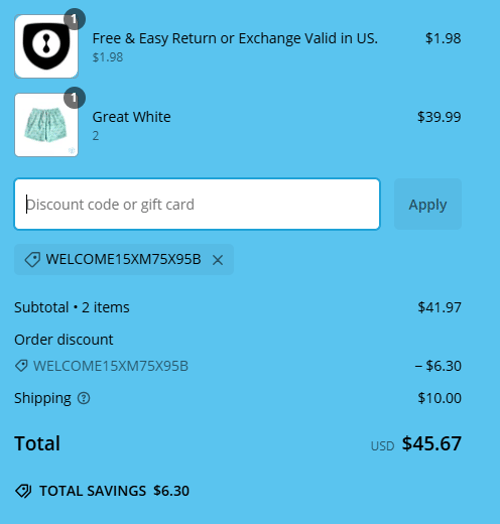 proof of working Bermies discount codes WELCOME15XM75X95B