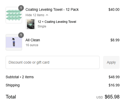 proof of working DIY Detail discount codes LUVAW✱✱✱✱