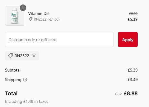 proof of working Reflex Nutrition discount codes RN2✱✱✱