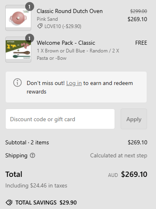 proof of working Crumble Cookware discount codes LOVE10