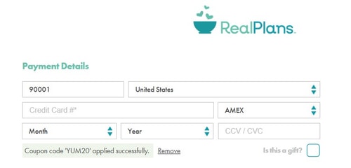 proof of working RealPlans coupon codes YUM✱✱