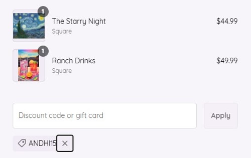 proof of working Dreamer Designs discount codes ANDH✱✱✱