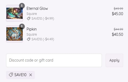proof of working Dreamer Designs discount codes SAVE10