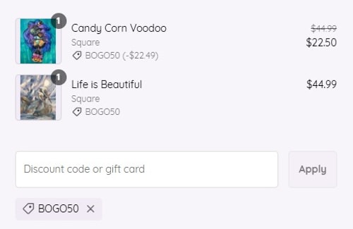 proof of working Dreamer Designs discount codes BOGO50