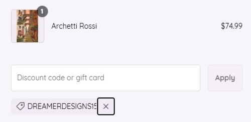 proof of working Dreamer Designs discount codes DREAMERDESIGNS15