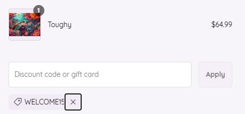 proof of working Dreamer Designs discount codes WELCOME15