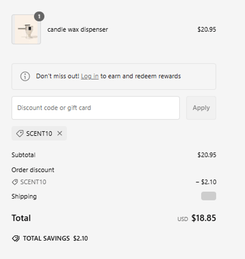 proof of working Makesy coupon codes SCENT10