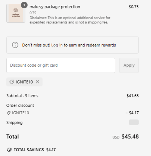 proof of working Makesy coupon codes IGNITE10