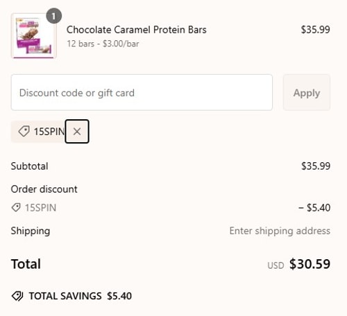 proof of working Love Good Fats coupon codes 15SPIN