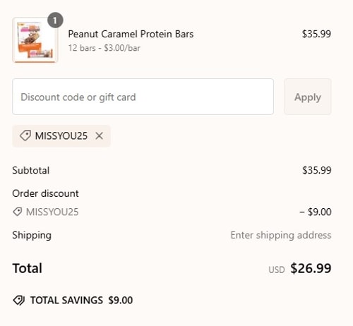 proof of working Love Good Fats coupon codes MISSYOU25