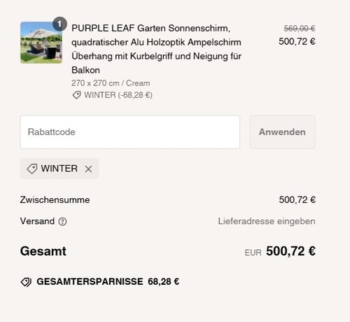 proof of working PURPLE LEAF aktionscodes WINTER