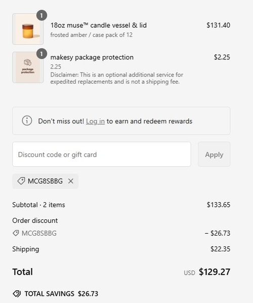 proof of working Makesy coupon codes MCG8SBBG