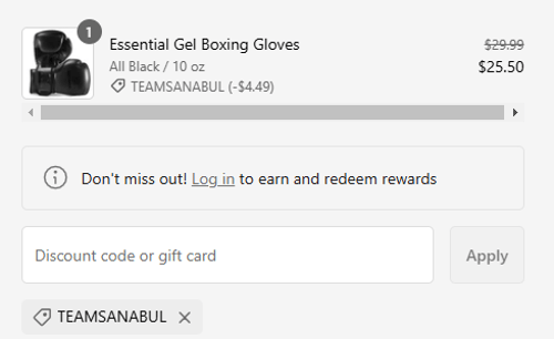 proof of working Sanabul discount codes TEAMSANABUL