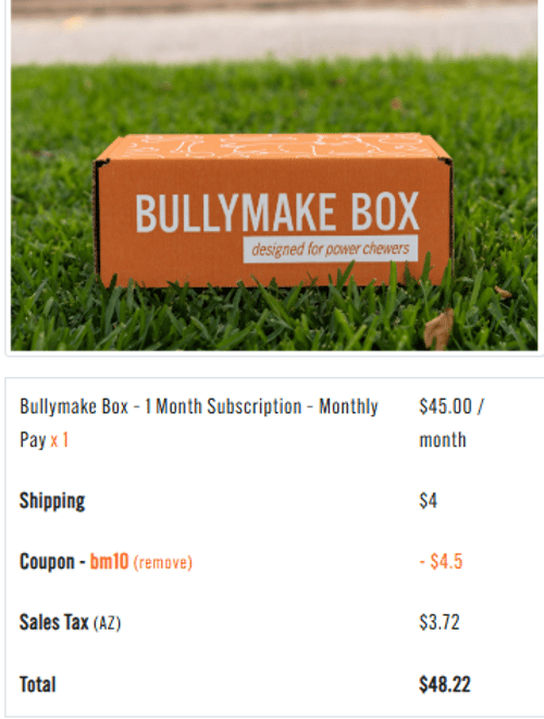 proof of working Bullymake promo codes BM10
