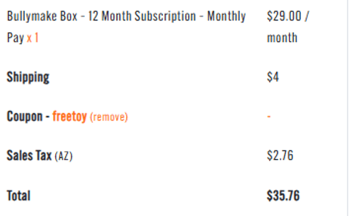 proof of working Bullymake promo codes FREETOY