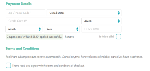 proof of working RealPlans coupon codes WELLN✱✱✱✱✱