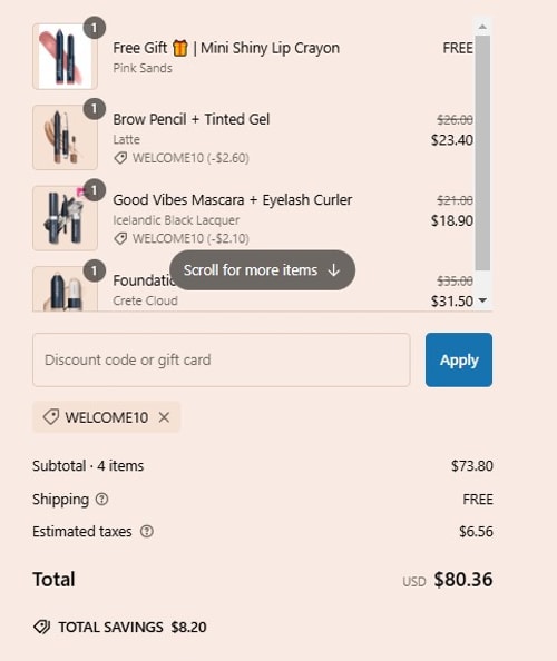 proof of working trèStiQue coupon codes WELCOME10