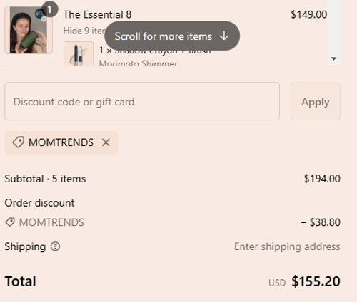 proof of working trèStiQue coupon codes MOMTRENDS