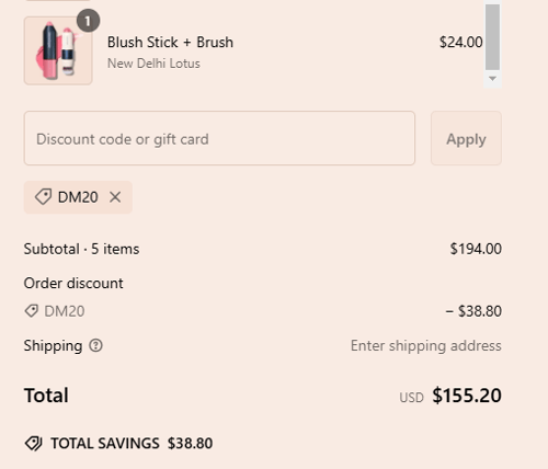 proof of working trèStiQue coupon codes DM20